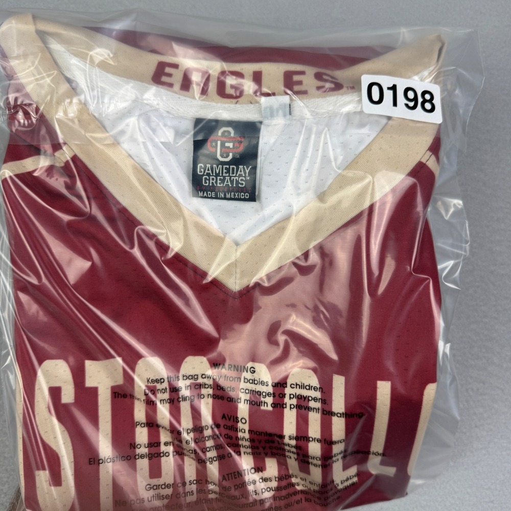 Boston College Eagles Jersey Gameday Greats ProSphere Maroon Gold Mens Large #1 - Picture 9 of 9